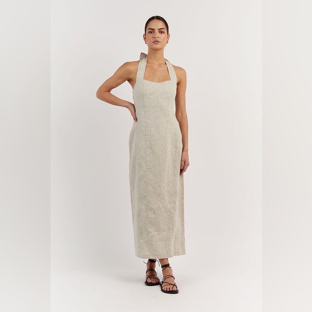 Dissh - Willow Long Natural Dress - Size 8